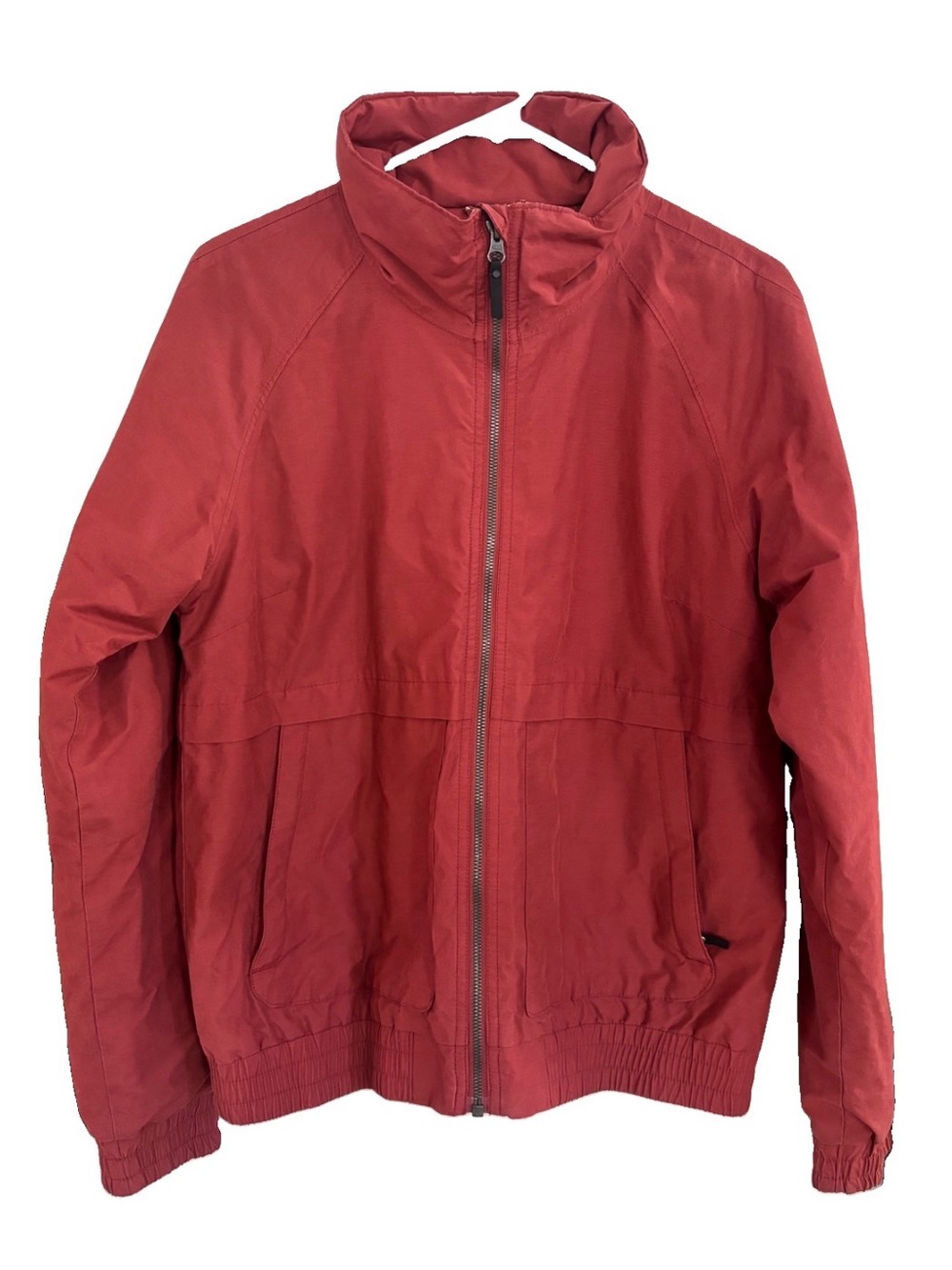 Columbia Omni-Tech Firwood Women’s Bomber Jacket In Red/Dusty Crimson Size Large